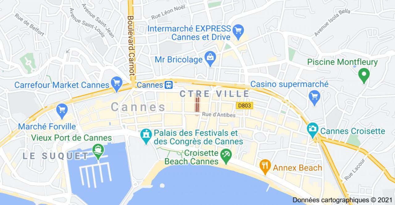 Hoche Cannes Centre "Palais - Croisette - Beach" Buitenkant foto